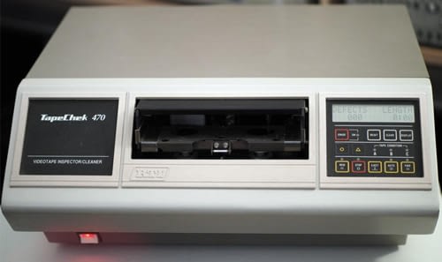 Nettoyage K7 VHS et S-VHS