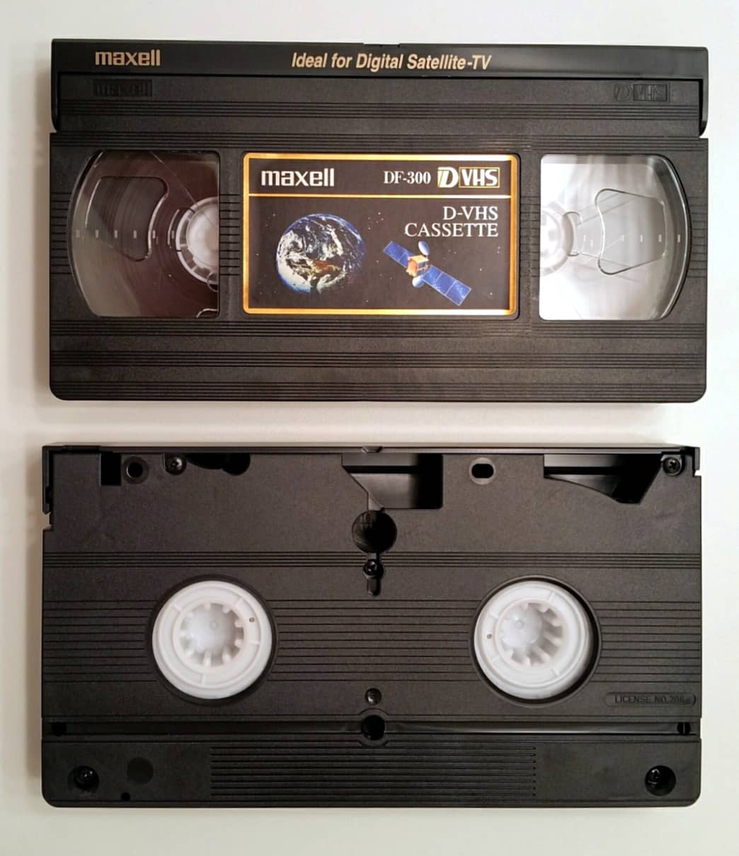 Cassette D-VHS (digital VHS)