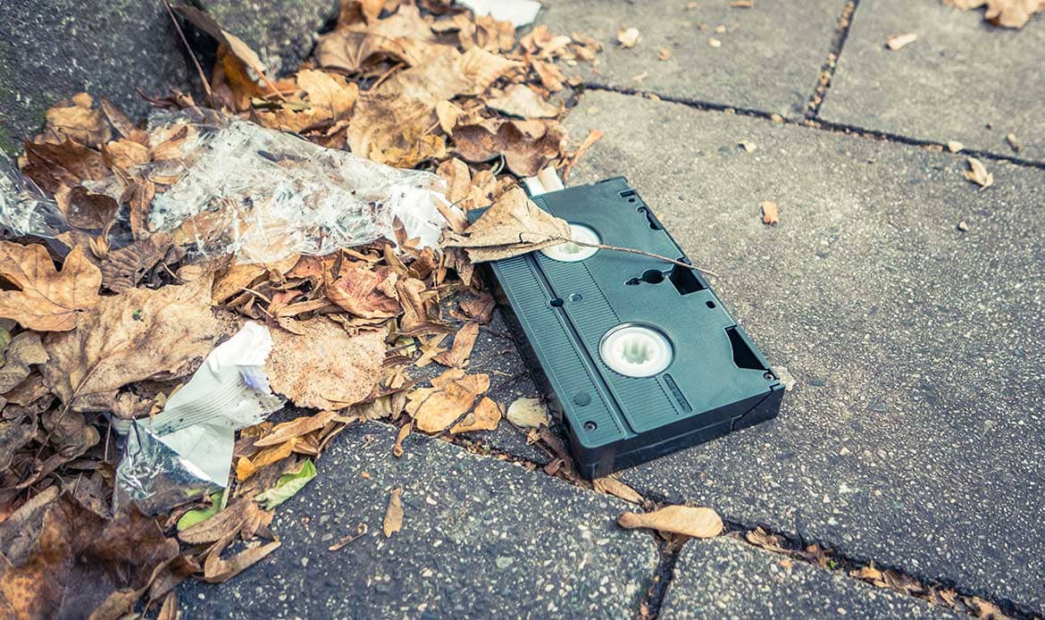 Où jeter ses vieilles cassettes video ?
