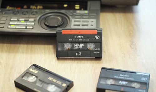 Numérissation de Cassette 8mm, Hi8 et Digital8